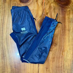 Bioracer Men's Pants 3/M Speedwear Cycling Athletic Blue zip ankle Athletic GG19